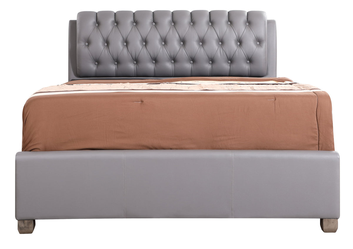 Tufted Upholstered Bed