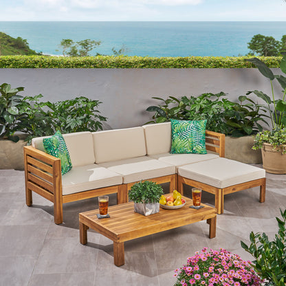 Cambridge - L Shape Sofa Set - Beige