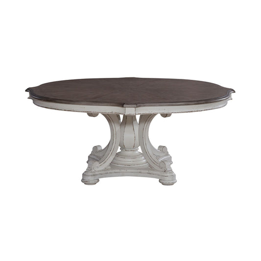 Magnolia Manor - Round Table - White