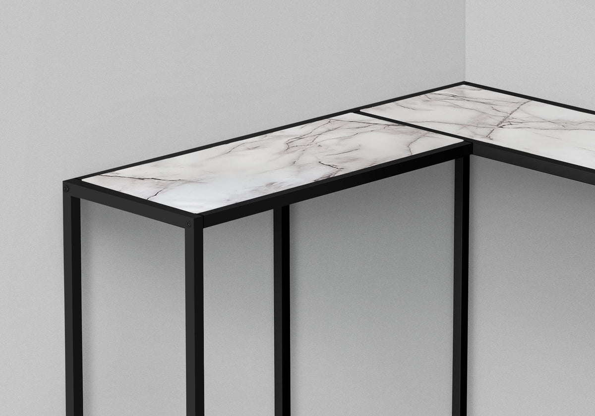 Corner Accent Console Table For Entryway