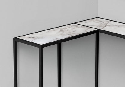 Corner Accent Console Table For Entryway