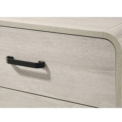 6 Drawer Dresser With Ample Storage Space - Antique White