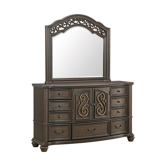 Brunswick - Mirror - Mahogany
