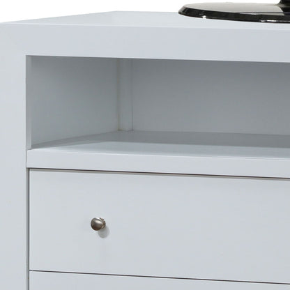 Elegant Transitional Media Chest
