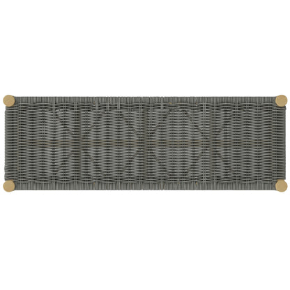 Dahlia - Outdoor Indoor Bench - Gray