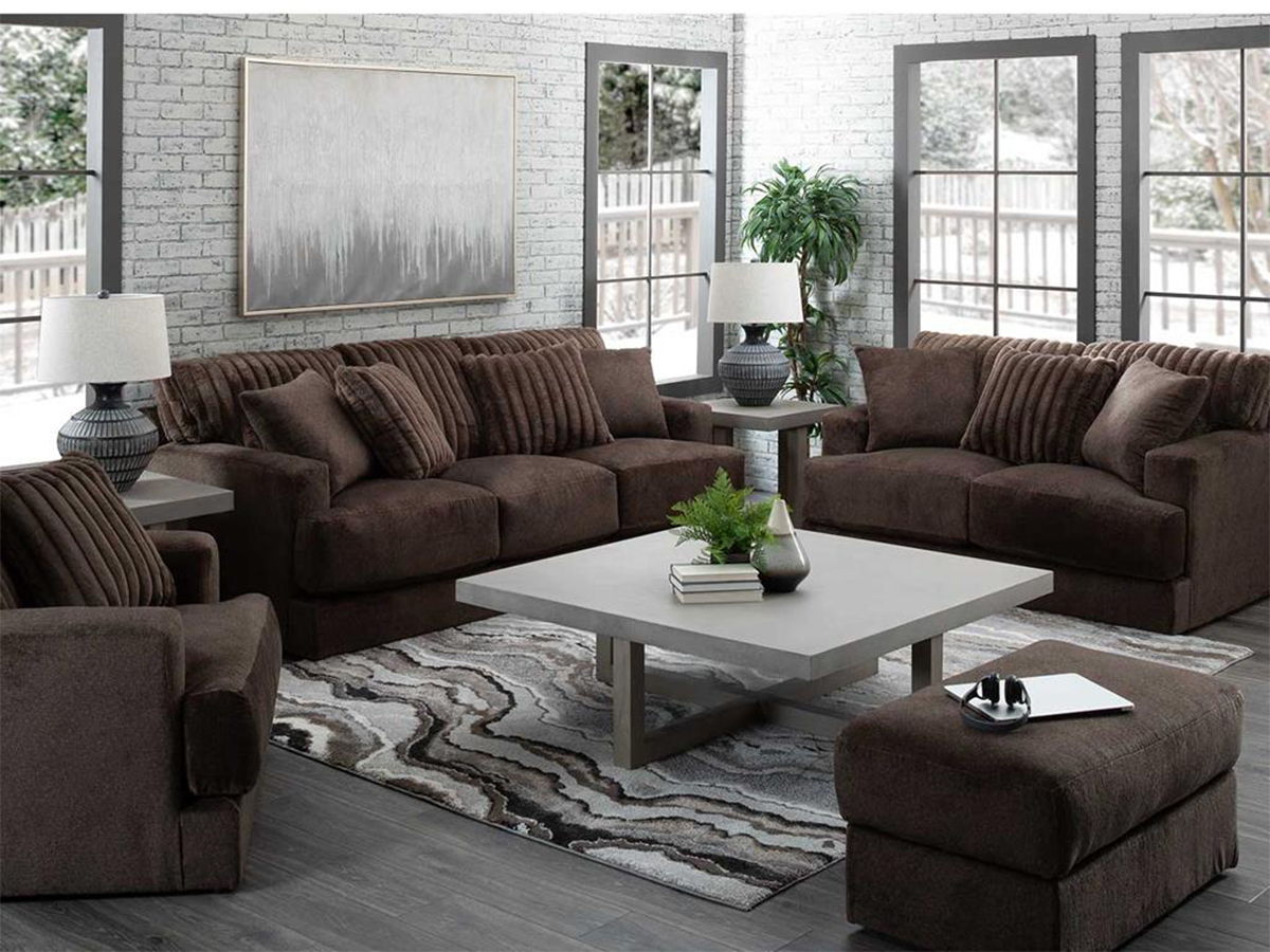 Jackson Catnapper Eagan - Loveseat - Chocolate