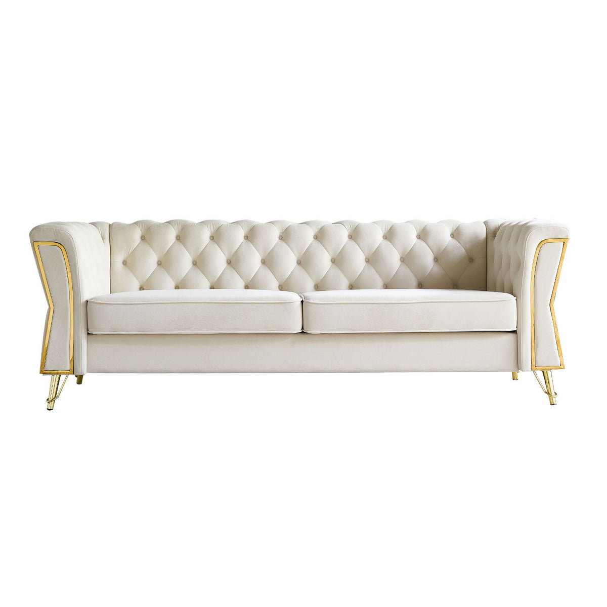 Modern Tufted Sofa For Living Room