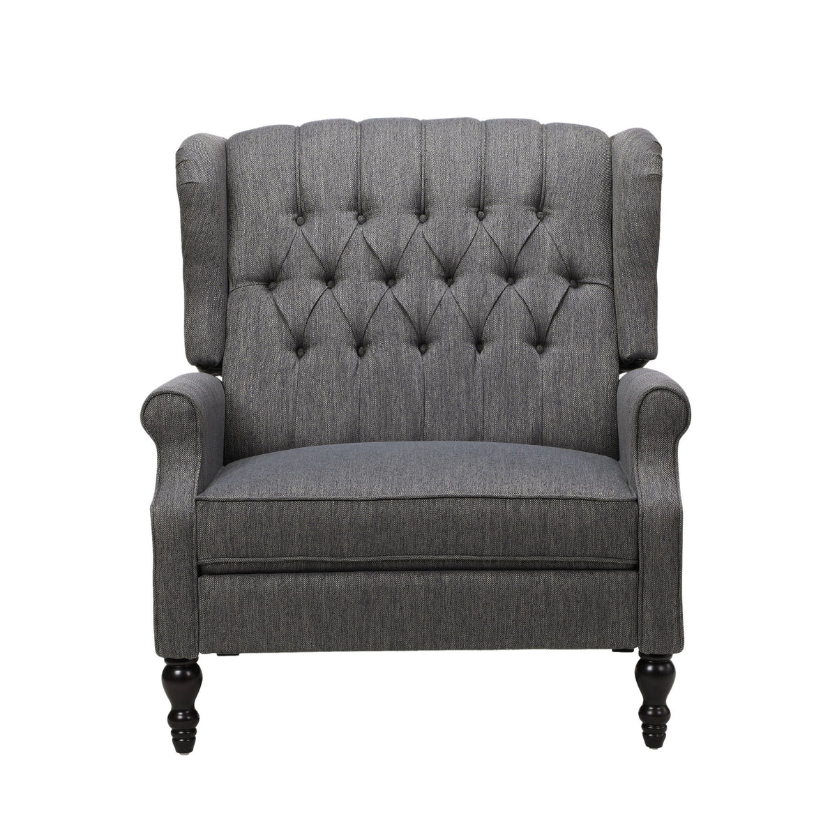 Dunham - Contemporary Fabric Tufted Oversized Pushback Recliner