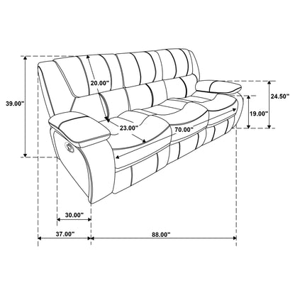 Elodie - Motion Reclining Sofa