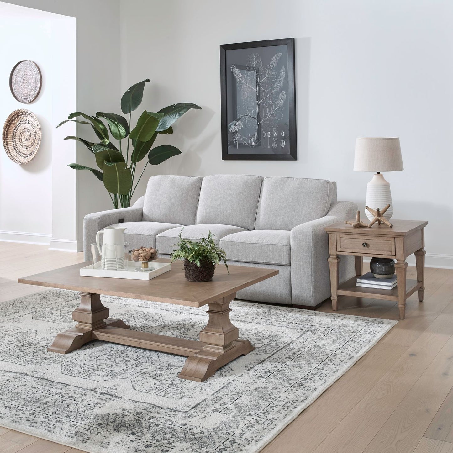 Haven Hills - 3 Piece Table Set - Camel Beige