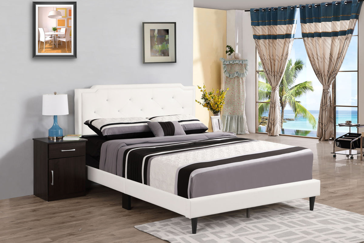 Button Tufted Bed Charming For Cozy Spaces