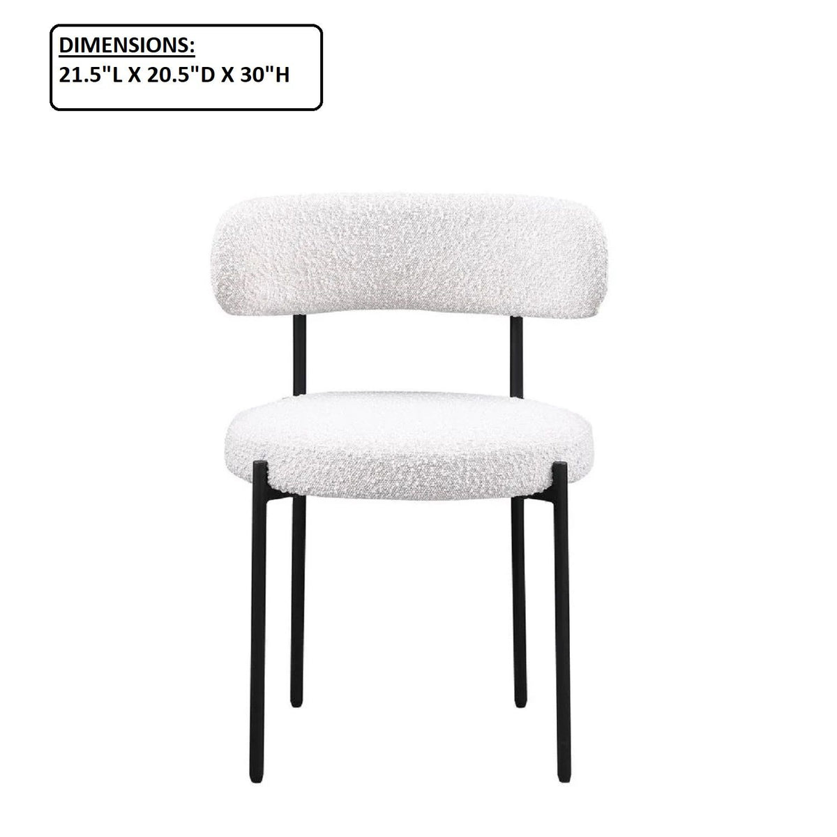 Upholstered Kitchen Chair (Set of 2)