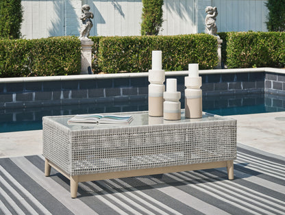 Seton Creek - Rectangular Cocktail Table - Gray