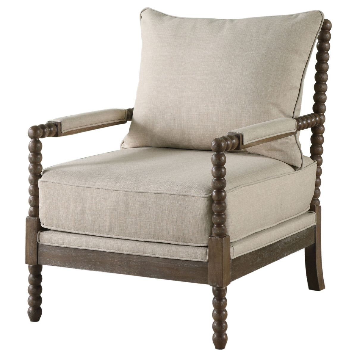Removable Back Accent Chair
