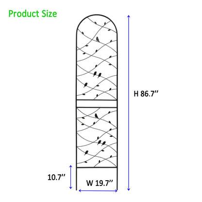 Garden Rustproof Trellis For Climbing Plants