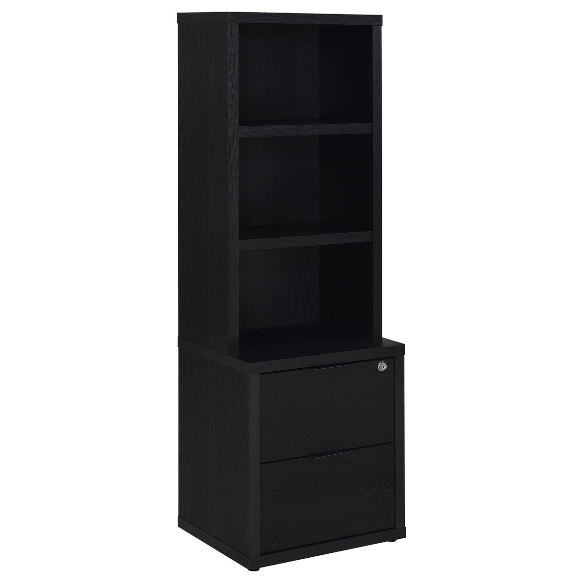 Geary - 3 Piece Wall Unit Bookcase Set With USB Storage
