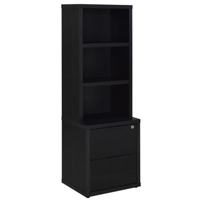 Geary - 3 Piece Wall Unit Bookcase Set With USB Storage