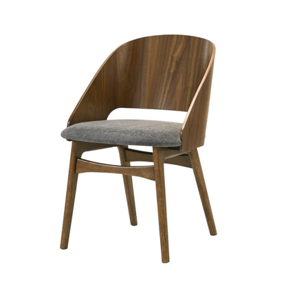 Delmon - Side Chair (Set of 2) - Dark Walnut