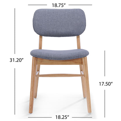 Dining Chair (Set of 2) - Natural / Gray