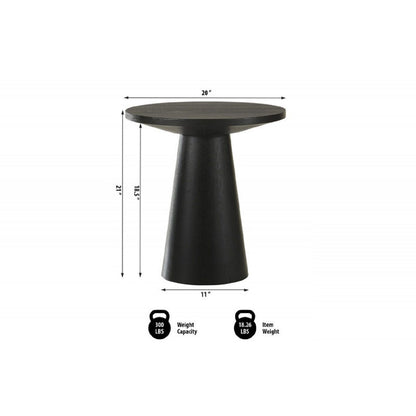 Round Console Table With Pedestal Base