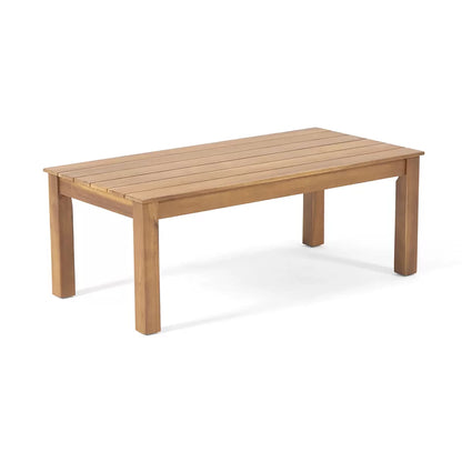 Avacyn - Outdoor Acacia Wood 4 Seater Chat Set With Cushions