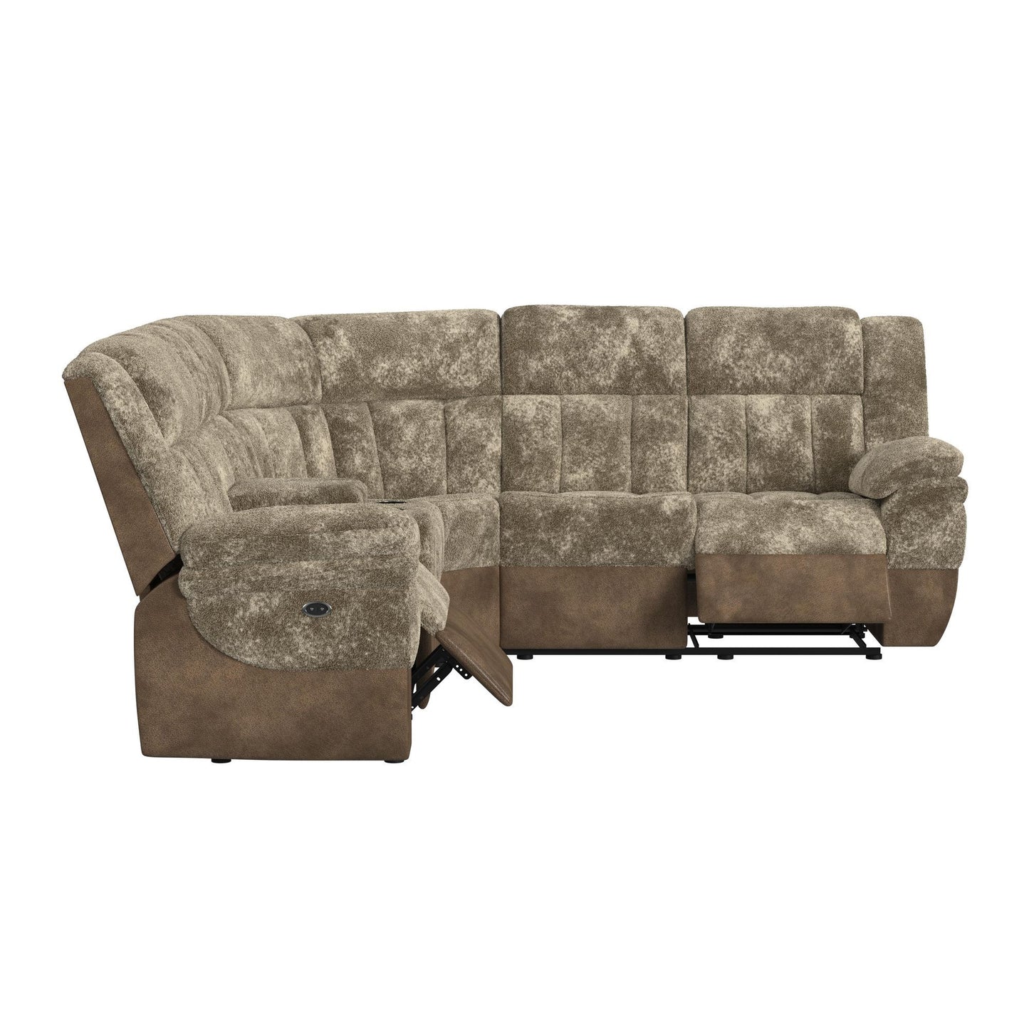 Santorini - RHF Power Motion Recliner - Dillon / Shire Cappuccino