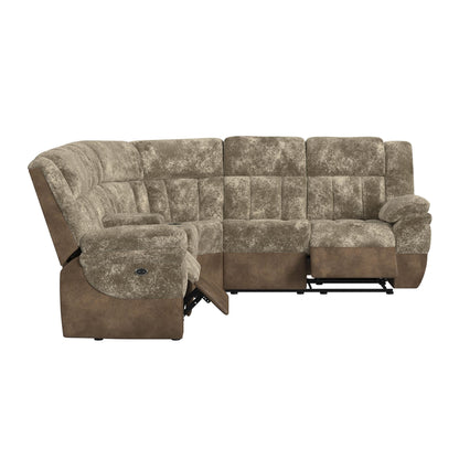 Santorini - Armless Chair - Dillon / Shire Cappuccino