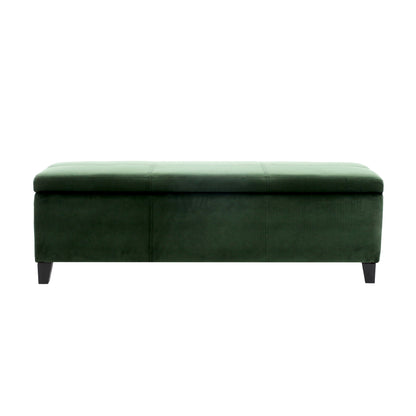 Upholstered Storage Ottoman Bench