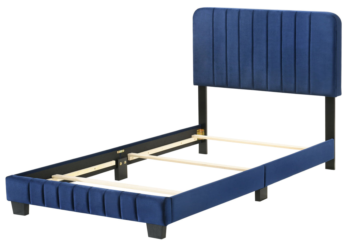 Channel Tufted Bed