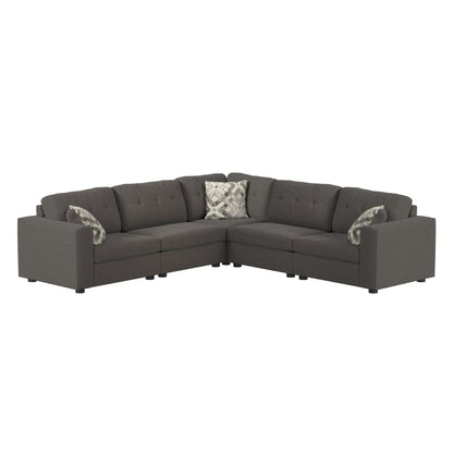 Options One - RHF Chair With 1 Pillow - Ash