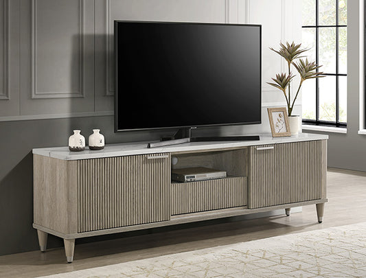 Britany TV Stand Drift Wood Color