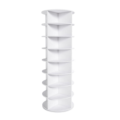 Rotating Shoe Rack Tower