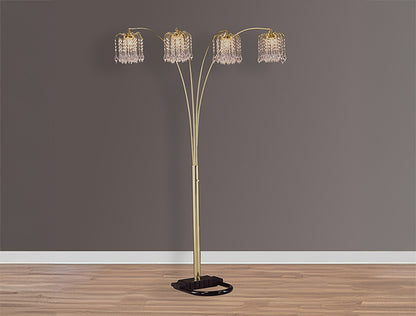 Rain Drop Arc Lamp 84"h