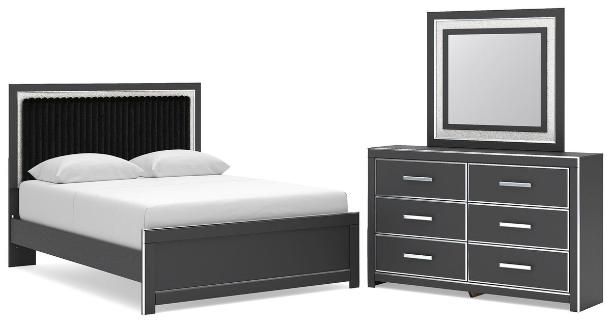 Zuraleus - Upholstered Panel Platform Bedroom Set