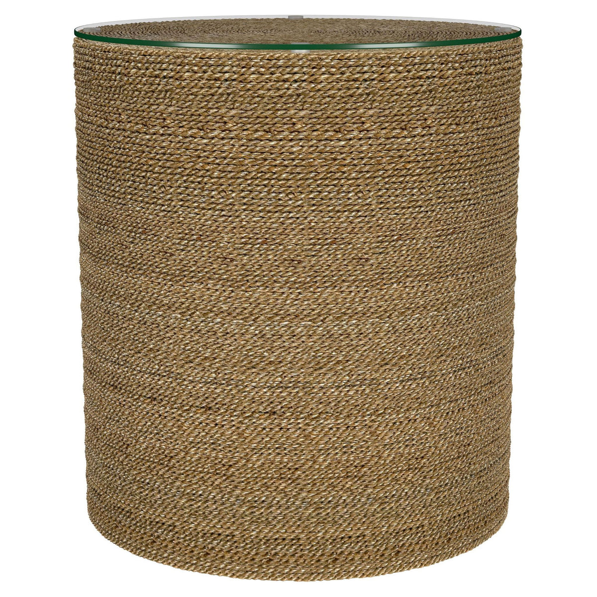 Burma - Round Side Table - Light Brown