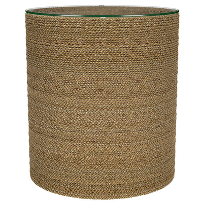 Burma - Round Side Table - Light Brown