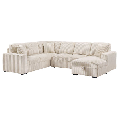 Thurston - Storage Sectional Sofa With Pop Up Bed