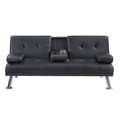 Adjustable Sofa With Fold Down Table And Cup Holders
