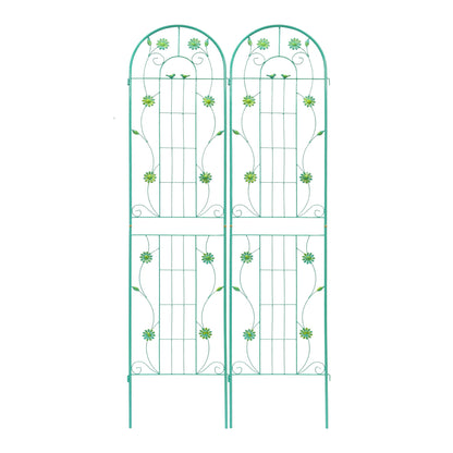 Metal Garden Trellis Rustproof Trellis For Climbing Plant Outdoor Flower Support