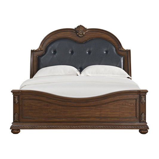 Cadenza - Upholstered Bed With PU