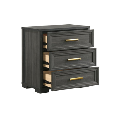 Colorado - Nightstand - Charcoal