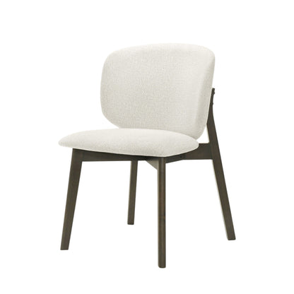 Mallin - Side Chair (Set of 2) - Gray / Walnut