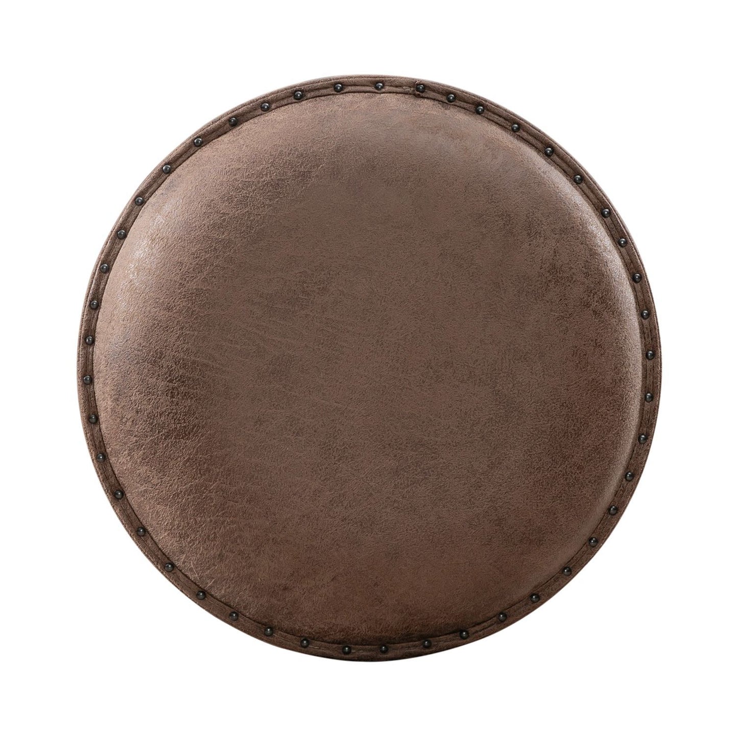 Paradise Valley - Upholstered Console Stool (RTA) - Dark Brown