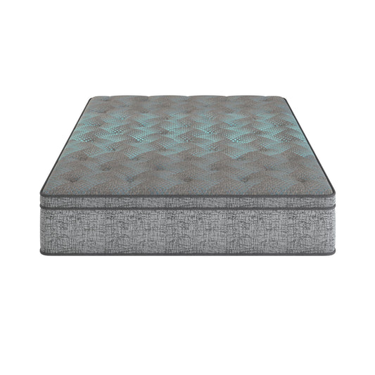 Comfort Care - 12" Hybrid Euro Top Mattress Plush Comfort, Foam