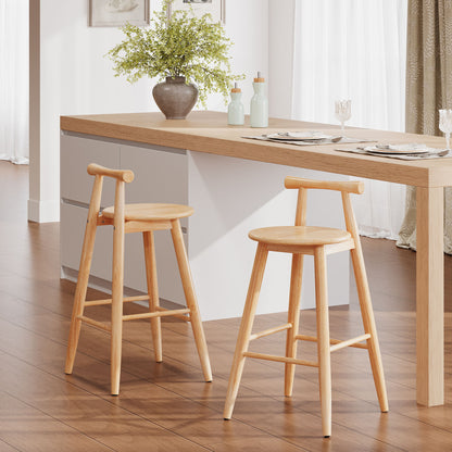 Grove - Indoor Barstool (Set of 2) - Natural