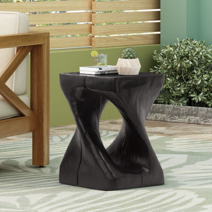 Twist Shape Side Table