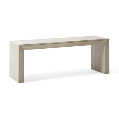 Acacia Wood Dining Bench, Farmhouse Style