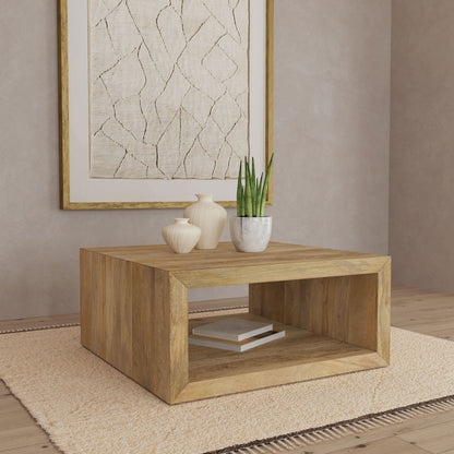 Mesa - Square Coffee Table - Natural
