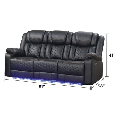 Challenger - LED Power Recliner Set