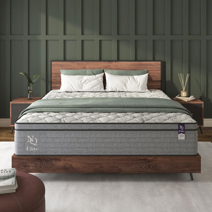 Elite Series Machka - 10" Cooling Gel Memory Foam Hybrid Mattress